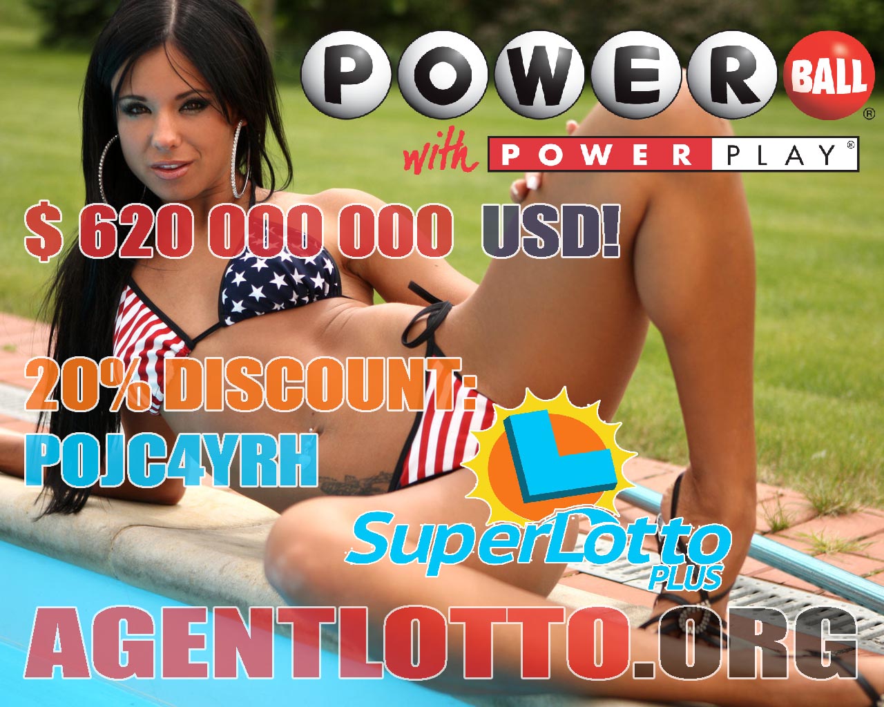 🤑🎱 СУПЕР-КОМБО! 🎫💎$ 620 000 000 USD POWERBALL + простая игра SUPERLOTTO PLUS = - 20% 🎁
